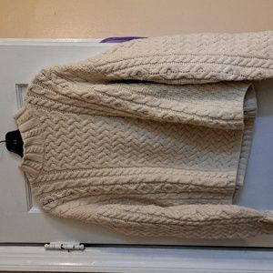 Irish wool sweater